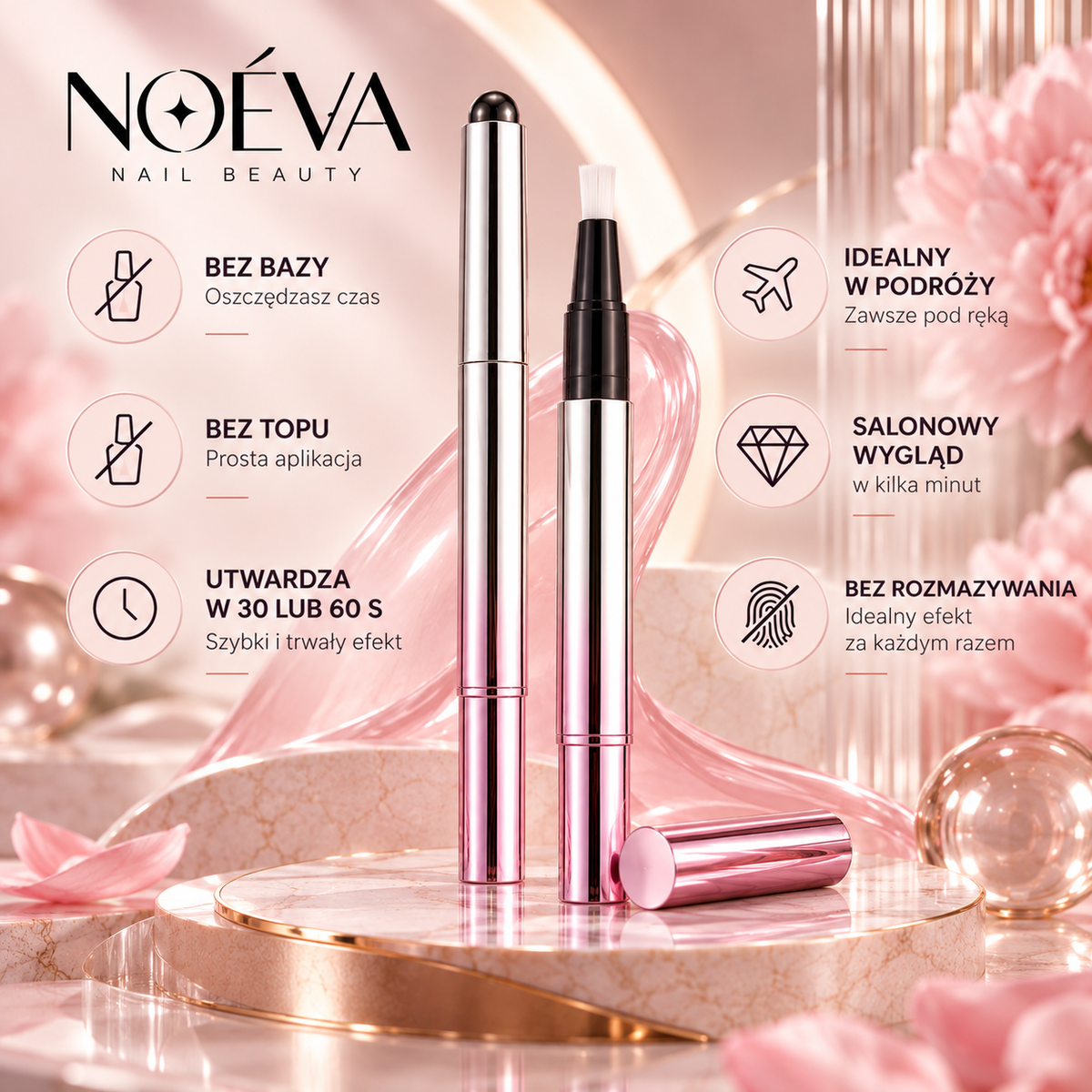 NOÉVA - Lakier hybrydowy - ONE STEP